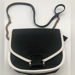 SIMON CHANG B&W shoulder bag